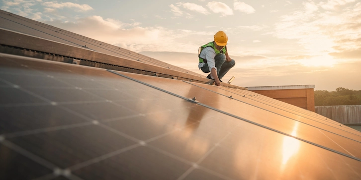 Solar panels for universities installation
