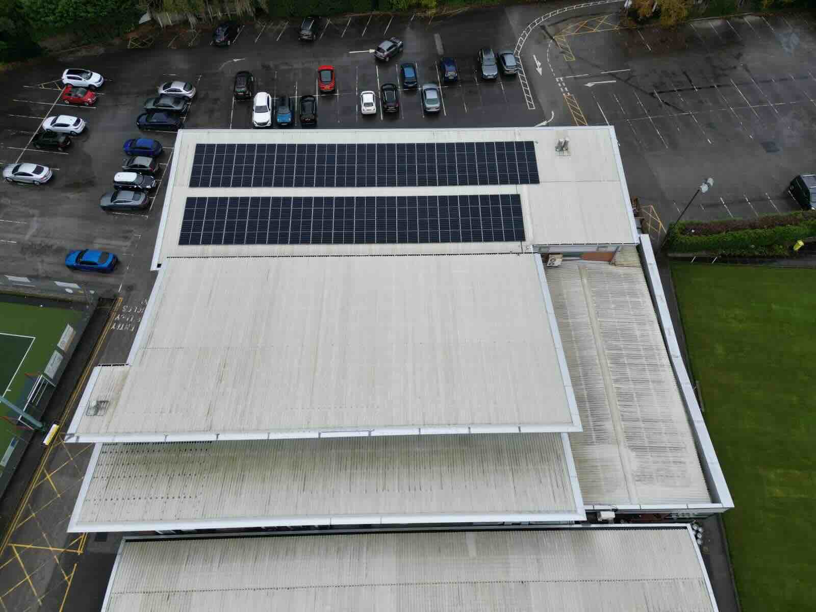 Brooklands Health Club solar panels
