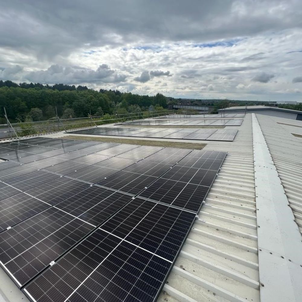Ficep UK rooftop solar panels