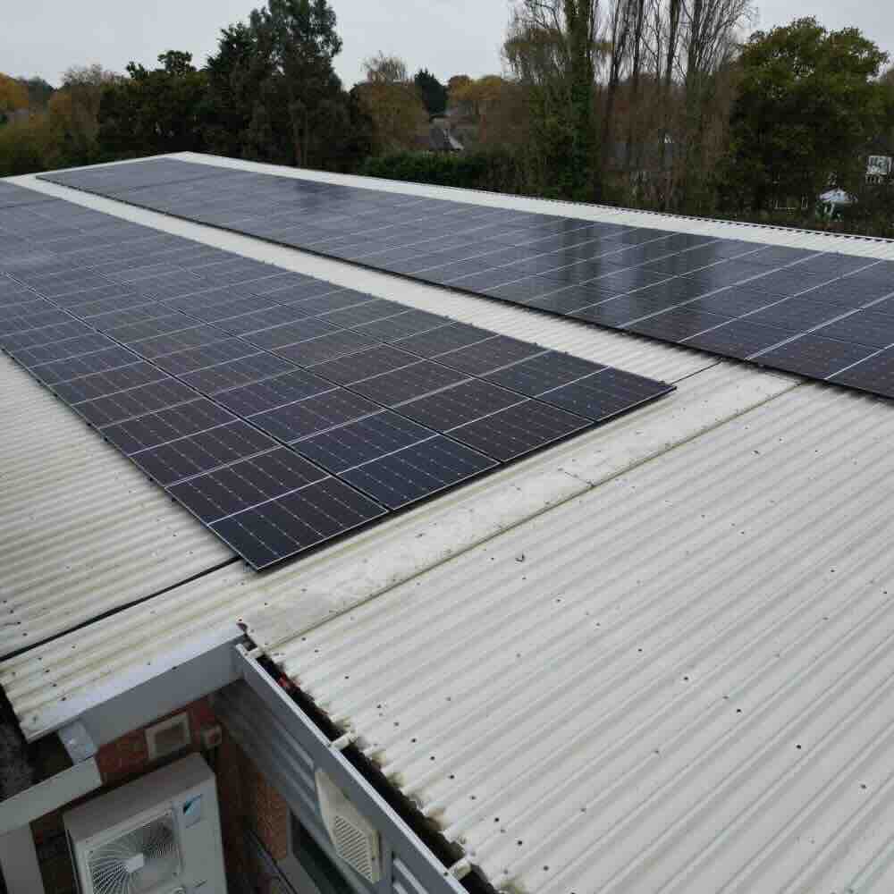 Project images - Rooftop Solar Panels - Brooklands Health Club