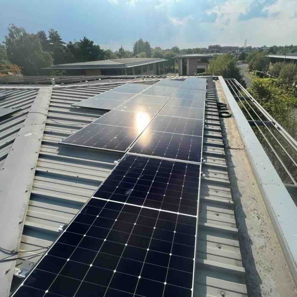 Rooftop Solar Panels - GEMU Valves