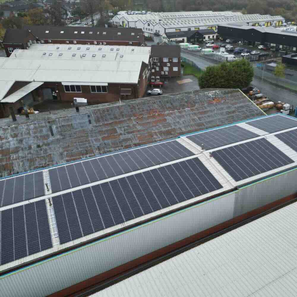 Project images - Solar Panels for BEP Surface Technologies