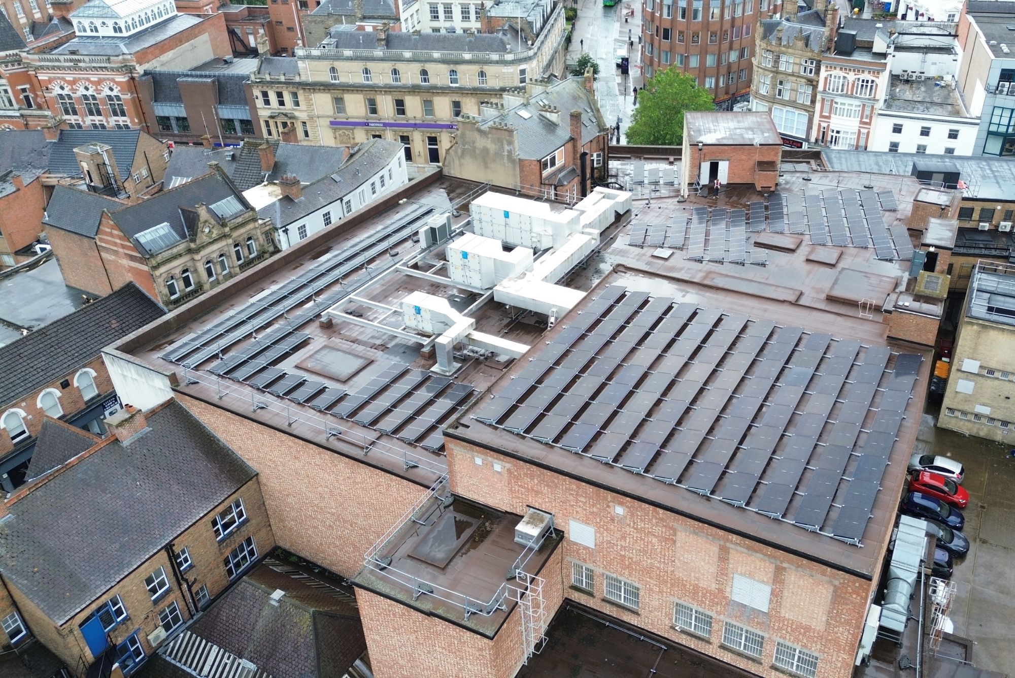 Solar PV solution for Retail Site Leicester