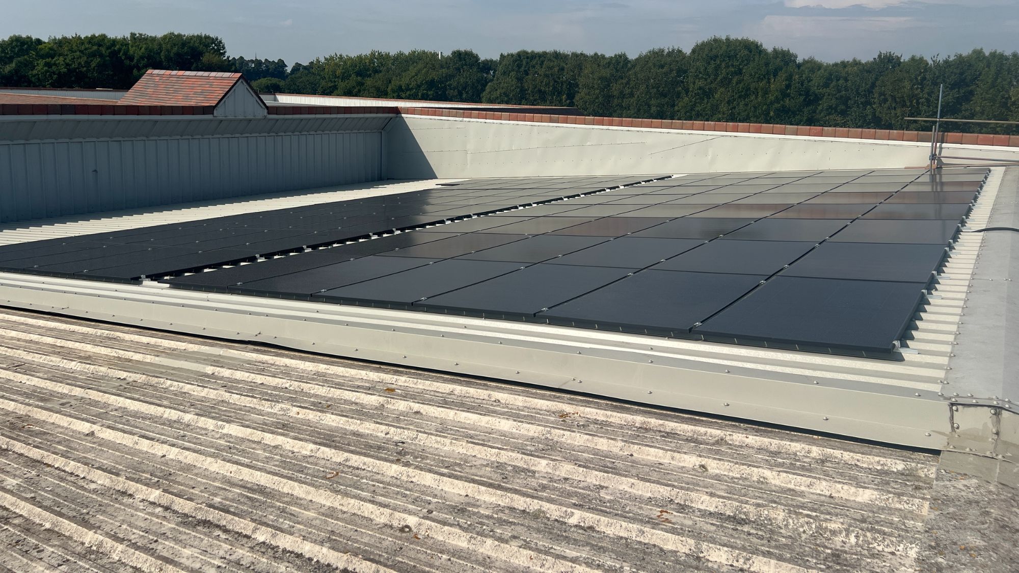 Iceland Dereham Store rooftop solar panels