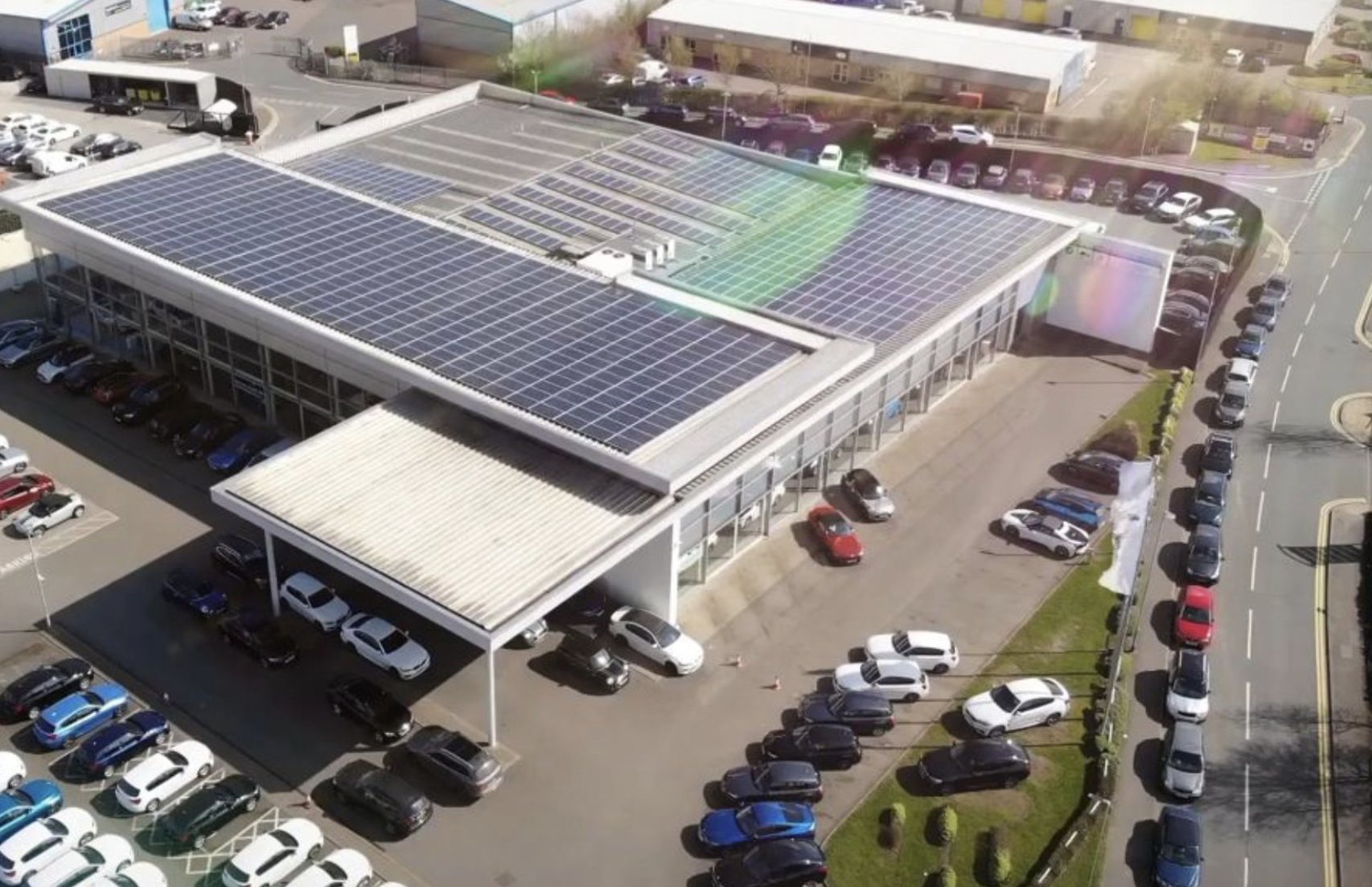 a guide to solar panels for car dealerships