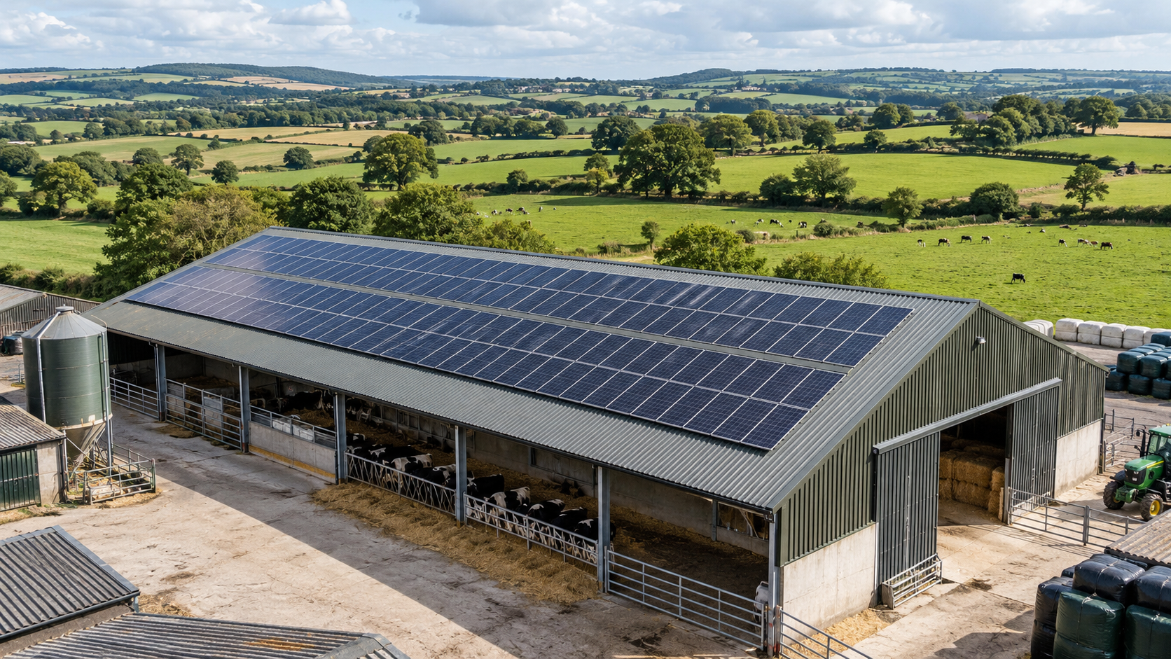 A guide to solar panels for farm buildings
